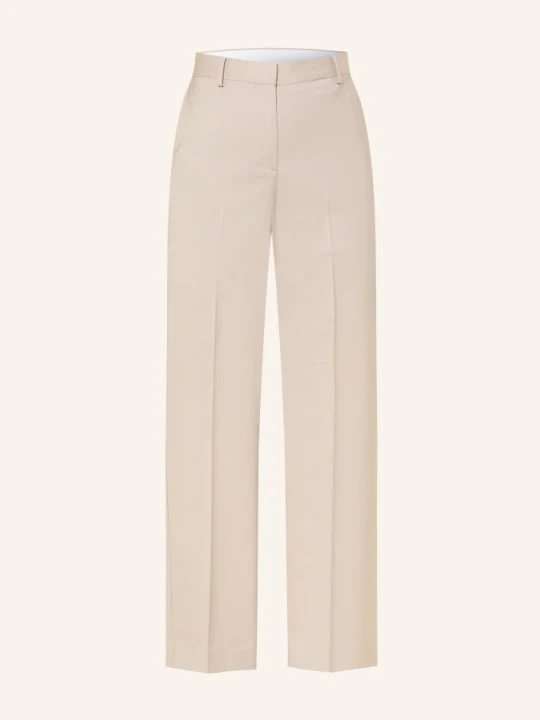 Zdjęcie produktu Selected Spodnie Z Materiału Typu Marlene beige