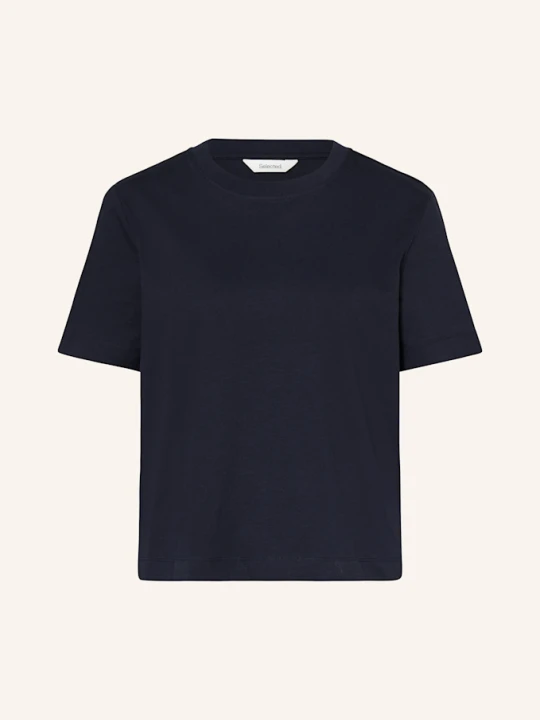 Zdjęcie produktu Selected T-Shirt blau GRANATOWY