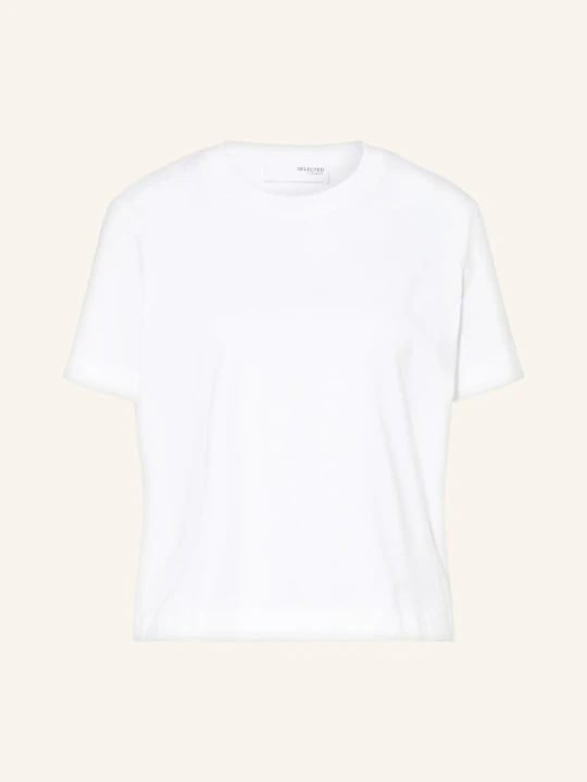 Zdjęcie produktu Selected T-Shirt weiss BIAŁY