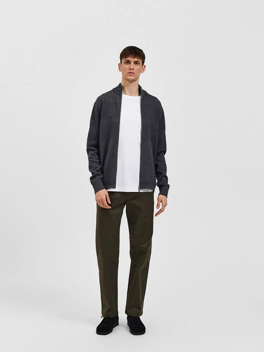 Zdjęcie produktu SELECTED HOMME Bluza "Maine" w kolorze szarym rozmiar: M
