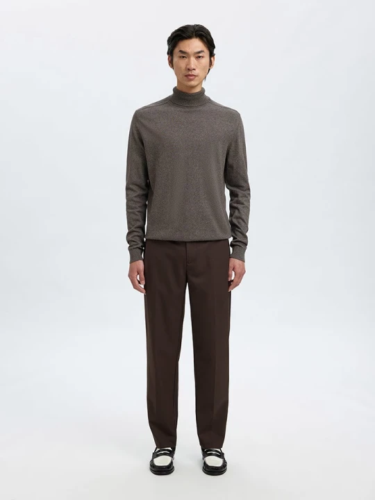 Zdjęcie produktu SELECTED HOMME Golf "Kris" w kolorze czarnym rozmiar: M