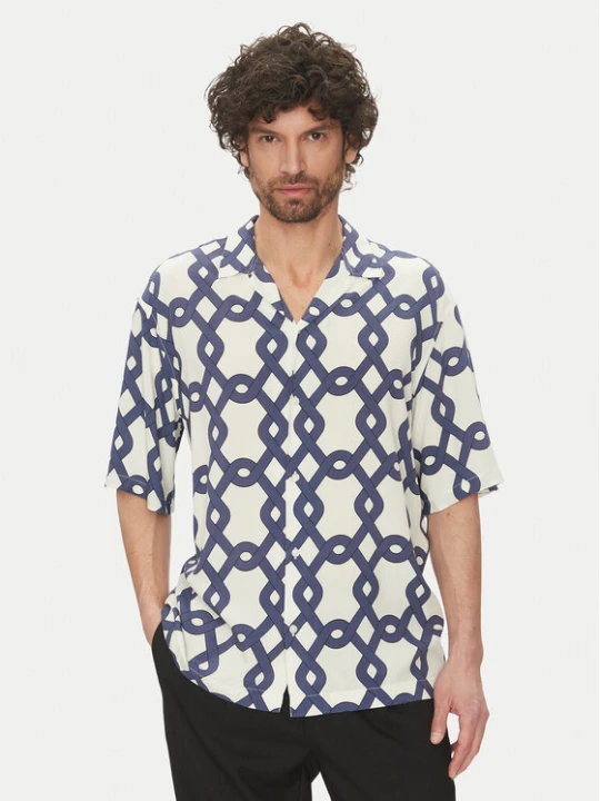 Zdjęcie produktu Selected Homme Koszula 16088360 Granatowy Relaxed Fit