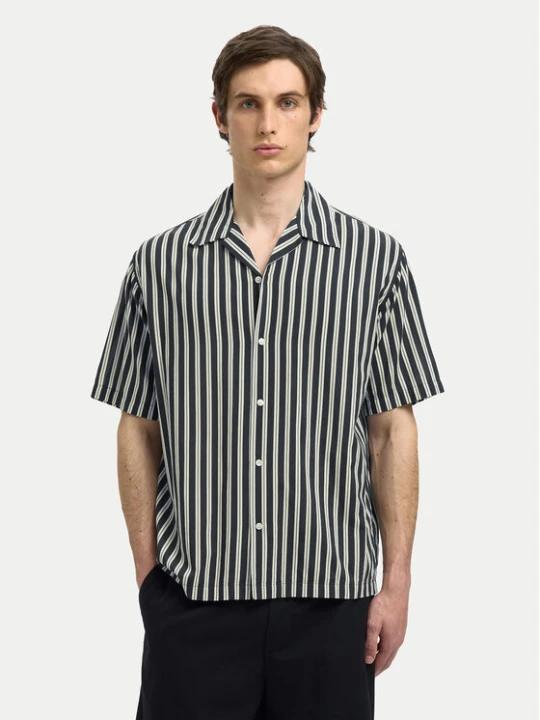 Zdjęcie produktu Selected Homme Koszula 16091381 Granatowy Relaxed Fit