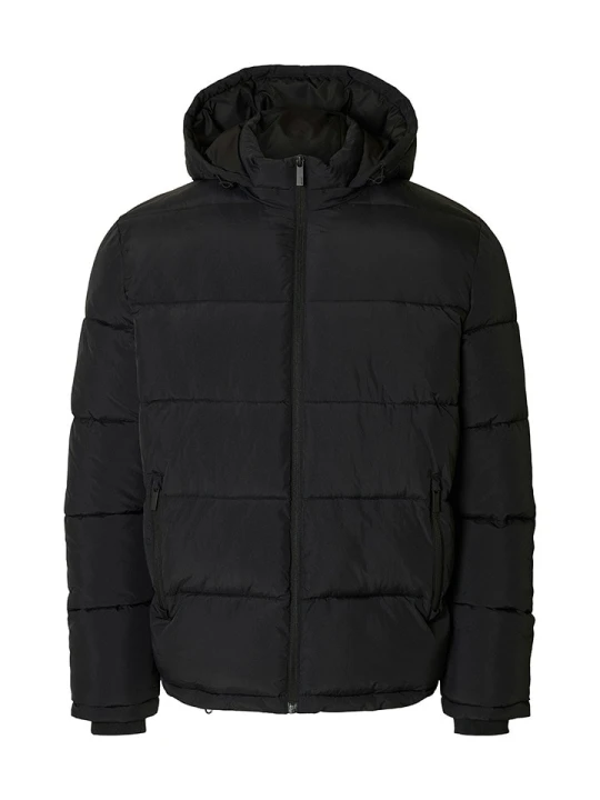 Zdjęcie produktu SELECTED HOMME Kurtka zimowa "Cooper" w kolorze czarnym rozmiar: L