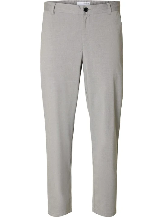 Zdjęcie produktu SELECTED HOMME Spodnie chino w kolorze szarym rozmiar: M