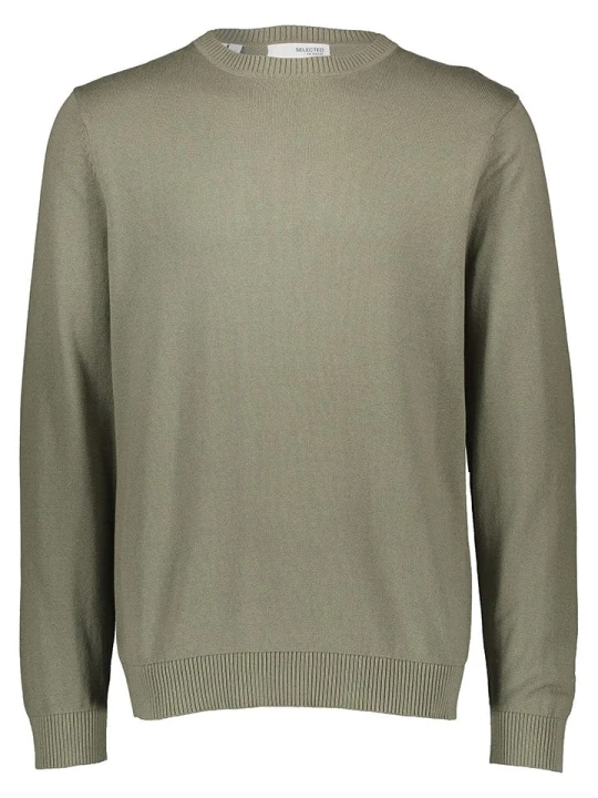 Zdjęcie produktu SELECTED HOMME Sweter w kolorze khaki rozmiar: S