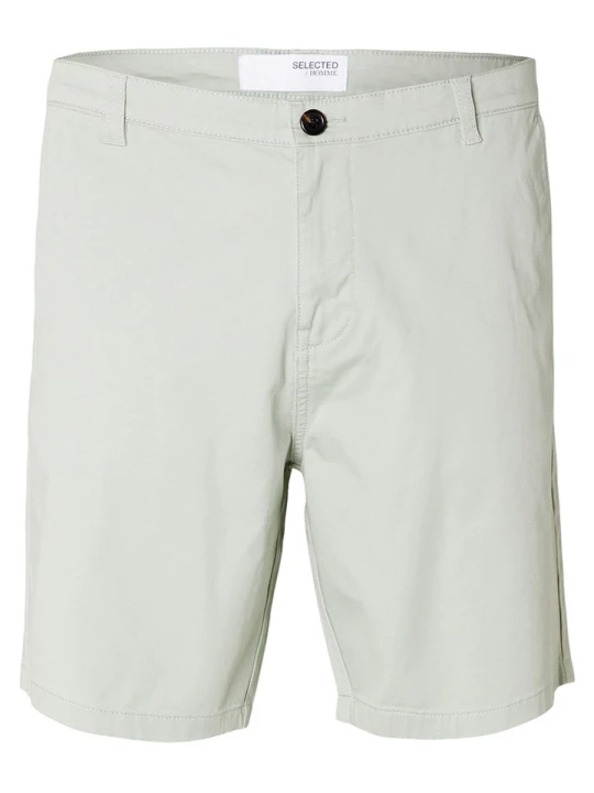 Zdjęcie produktu SELECTED HOMME Szorty chino w kolorze szarobrązowym rozmiar: S