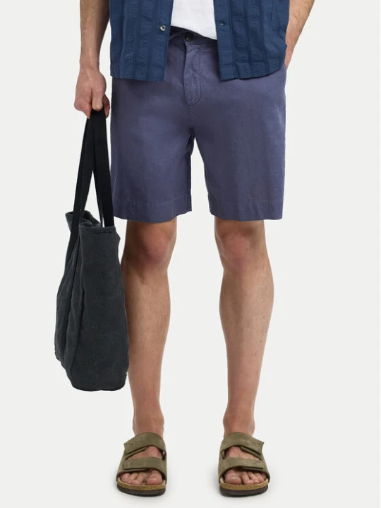 Zdjęcie produktu Selected Homme Szorty materiałowe 16097541 Fioletowy Loose Fit