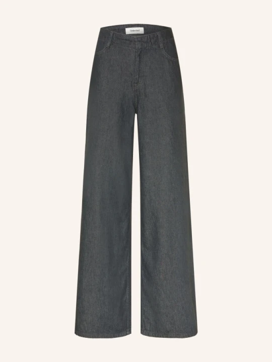 Zdjęcie produktu Selected Jeansy Wide Leg grau DARK GREY DENIM
