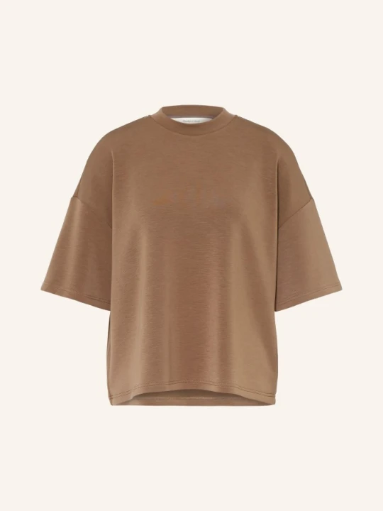 Zdjęcie produktu Selected Koszulka Oversize Z Rękawami 3 / 4 braun BRĄZOWY