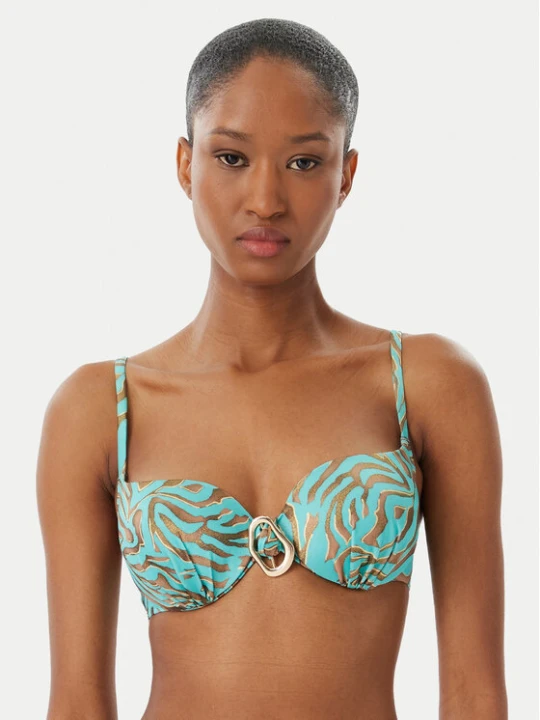 Zdjęcie produktu Selmark Góra od bikini BN717 Turkusowy