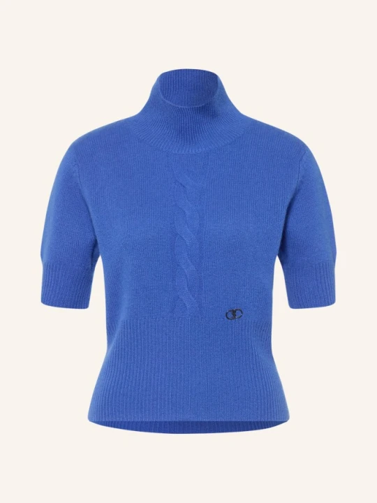 Zdjęcie produktu Sem Per Lei Sweter Z Dzianiny Kaszmirowej blau NIEBIESKI