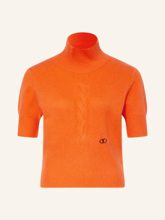 Zdjęcie produktu Sem Per Lei Sweter Z Dzianiny Kaszmirowej orange