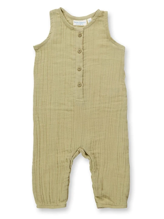 Zdjęcie produktu Sense Organics Kombinezon "Maris" w kolorze khaki rozmiar: 62/68