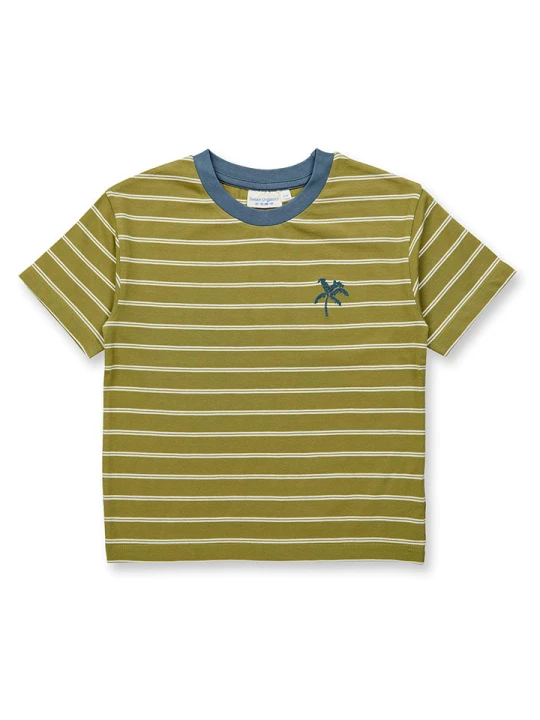 Zdjęcie produktu Sense Organics Koszulka "Anton" w kolorze khaki rozmiar: 104