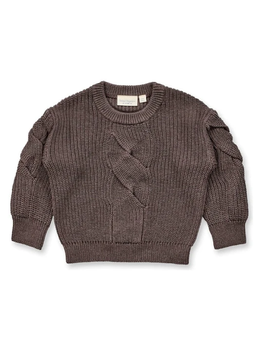 Zdjęcie produktu Sense Organics Sweter "Inoo" w kolorze brązowym rozmiar: 104
