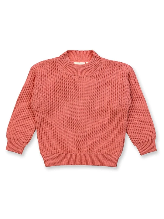 Zdjęcie produktu Sense Organics Sweter "Marley" w kolorze czerwonym rozmiar: 110