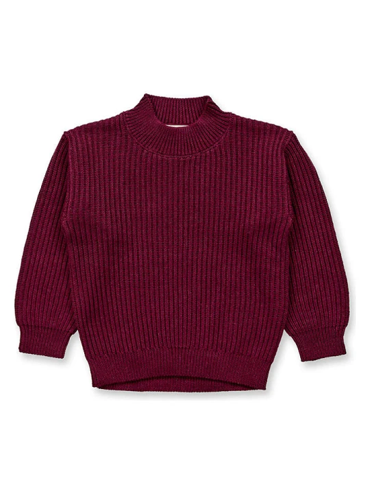 Zdjęcie produktu Sense Organics Sweter "Marley" w kolorze czerwonym rozmiar: 134 / 140