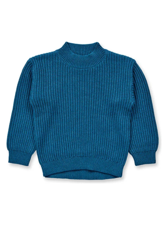 Zdjęcie produktu Sense Organics Sweter "Marley" w kolorze morskim rozmiar: 116