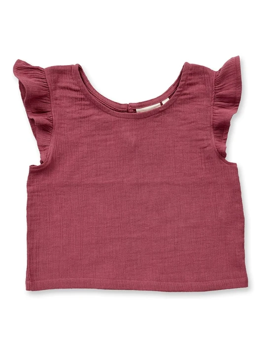 Zdjęcie produktu Sense Organics Top "Hoolia" w kolorze czerwonym rozmiar: 104