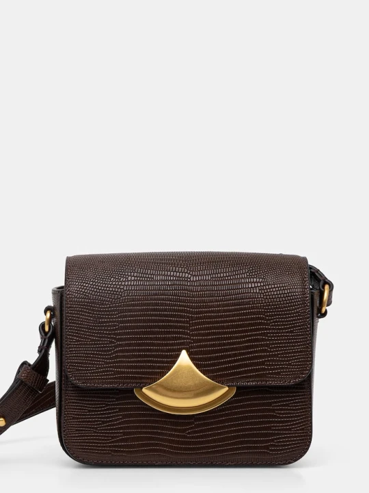 Zdjęcie produktu Sessun torebka crossbody damska skórzana brązowy