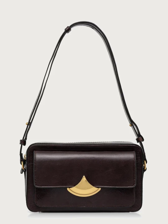 Zdjęcie produktu Sessun torebka crossbody damska skórzana DIVICAM brązowy