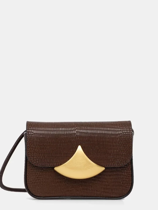 Zdjęcie produktu Sessun torebka crossbody damska skórzana brązowy