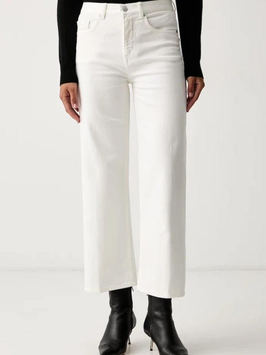 Zdjęcie produktu Seventy Venezia jeansy straight damskie biały