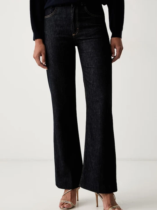 Zdjęcie produktu Seventy Venezia jeansy straight damskie granatowy