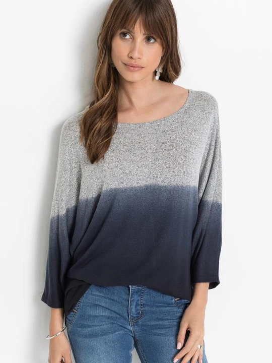 Zdjęcie produktu Shirt oversize w cieniowanym kolorze BonPrix