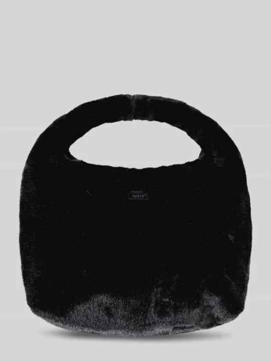Zdjęcie produktu Shopper w sztucznym futrze Barts Czarny
