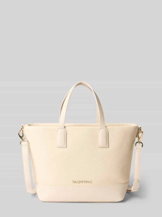 Zdjęcie produktu Shopper z aplikacją z logo Model 'ATENA' VALENTINO BAGS Écru