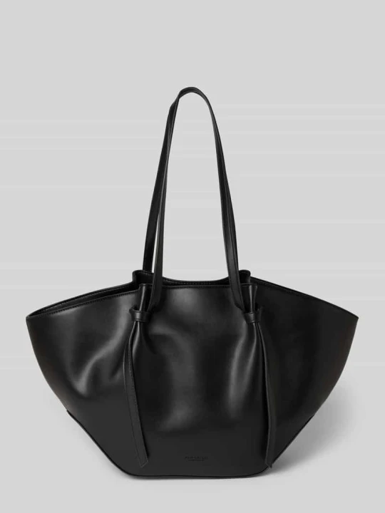 Zdjęcie produktu Shopper z detalem węzła Seidenfelt Czarny