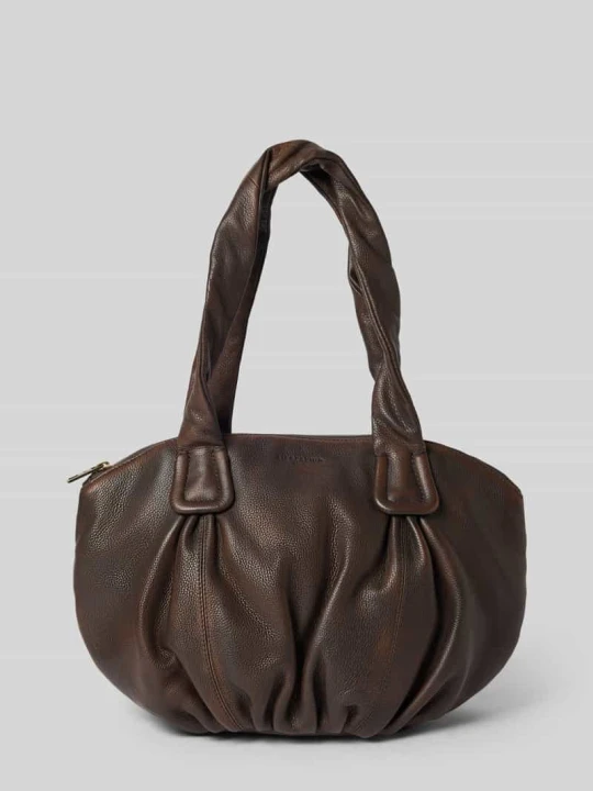 Zdjęcie produktu Shopper z skóry Model 'LUCY' Liebeskind Ciemnobrązowy