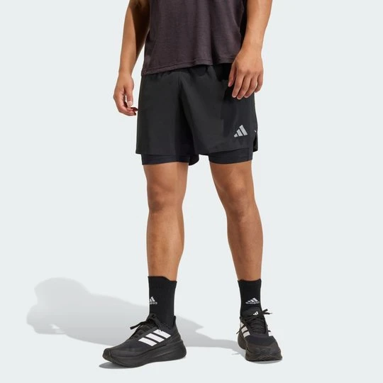 Zdjęcie produktu Shorty adi365 Running Essentials 2w1 Adidas czarny