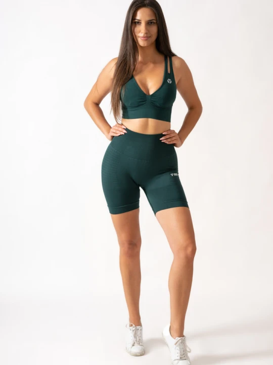 Zdjęcie produktu Shorty Bezszwowe High Rise Bottle Green BOCO WEAR