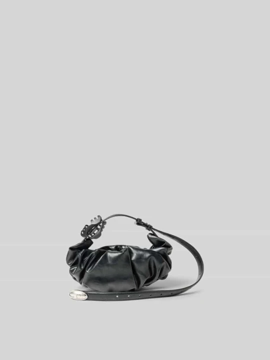 Zdjęcie produktu Shoulder Bag z marszczeniami Diesel Czarny