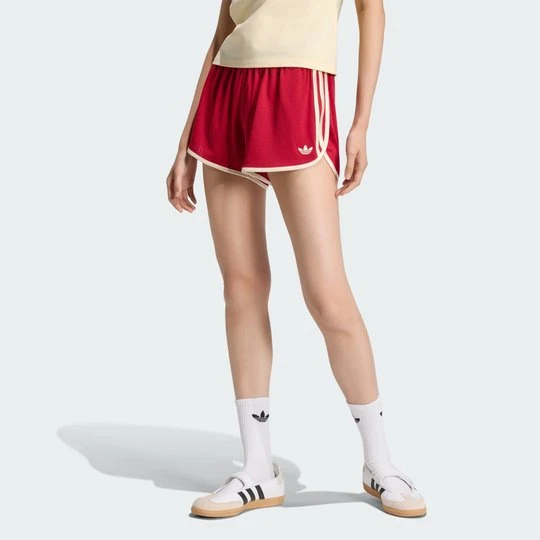 Zdjęcie produktu SIATECZKOWE SZORTY 3S SPRINTER Adidas bordowy