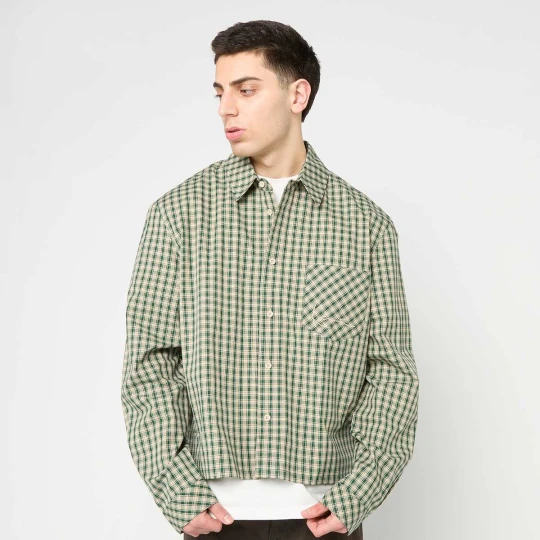 Zdjęcie produktu Signature Check Boxy Shirt Karl Kani zielony