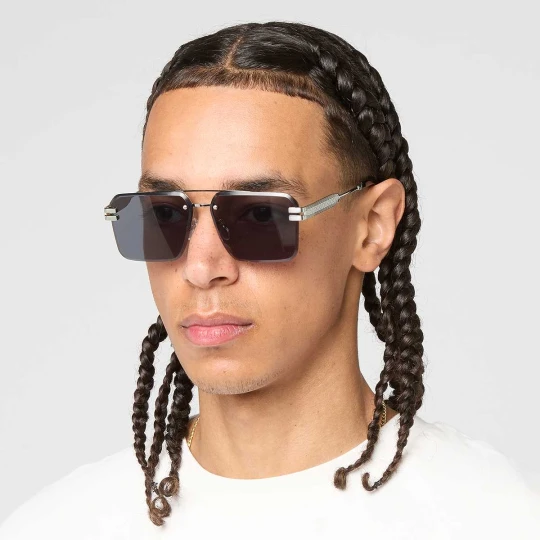 Zdjęcie produktu Signature Metal Framed Sunglasses Karl Kani czarny