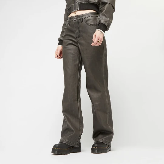 Zdjęcie produktu Signature Pu Wide Leg Pants Karl Kani szary