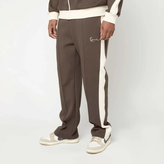 Zdjęcie produktu Signature Sidestripe Pique Trackpants Karl Kani brązowy