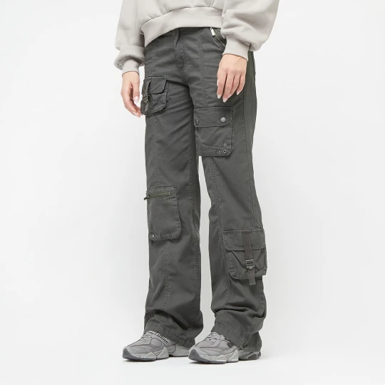 Zdjęcie produktu Signature Straight Cargo Pants Karl Kani szary