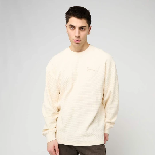 Zdjęcie produktu Signature Waffle Longsleeve Karl Kani beż