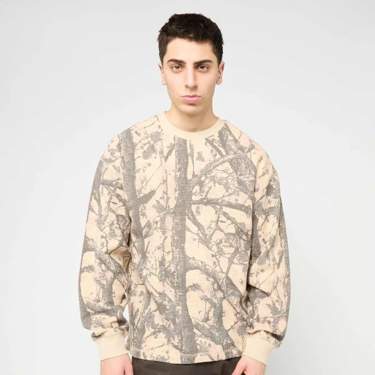 Zdjęcie produktu Signature Wood Camo Waffle Longsleeve Karl Kani