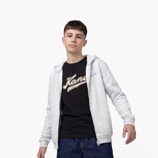 Zdjęcie produktu Signature Zip Hoodie Karl Kani szary
