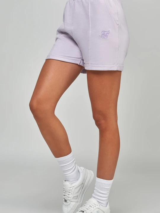 Zdjęcie produktu SikSilk Damskie Fioletowe Spodenki Runner purpurowy