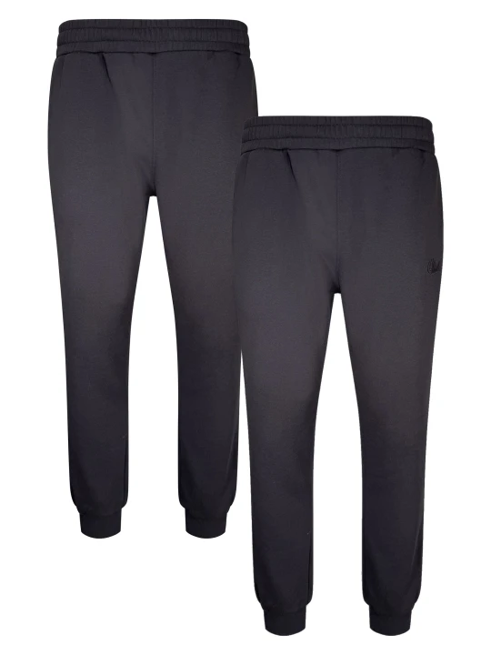 Zdjęcie produktu SikSilk Mens Black Pack of 2 Joggers