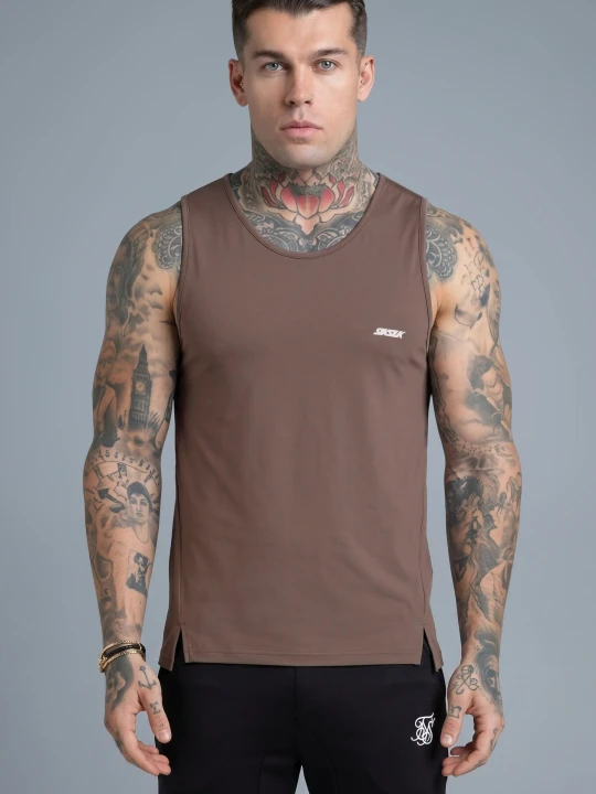 Zdjęcie produktu SikSilk Mens Brown Vest