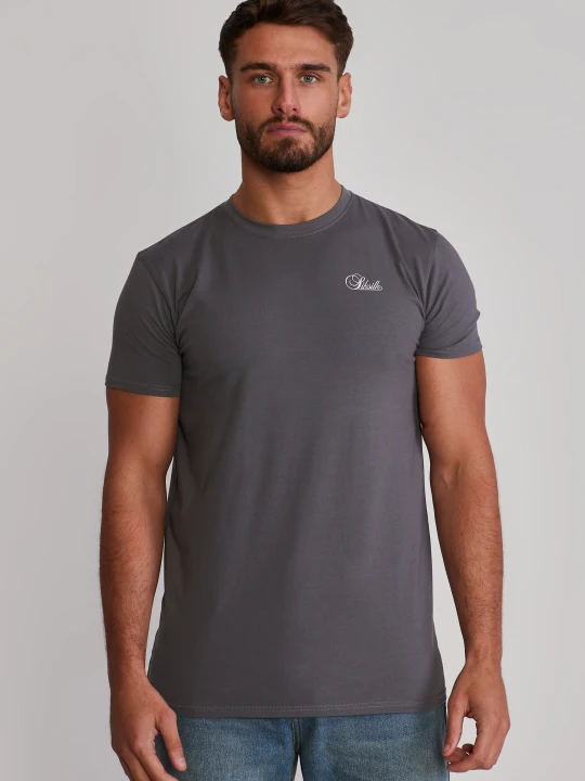 Zdjęcie produktu SikSilk Mens Grey Essentials T-Shirt